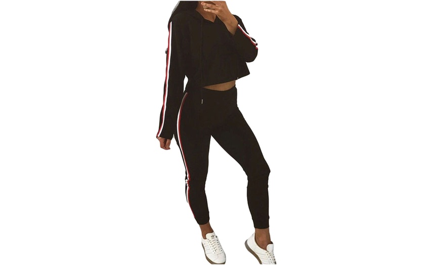 Image 3: Side Stripe Tracksuit 