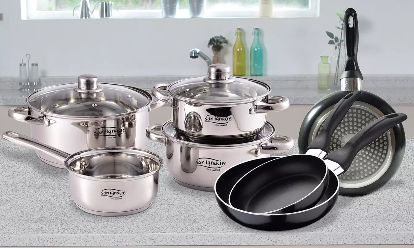 Batteries de cuisine San Ignacio, collection Cassel : 5 ou 7 pièces + 3 poêles Ø16/20/24 cm - Image 6