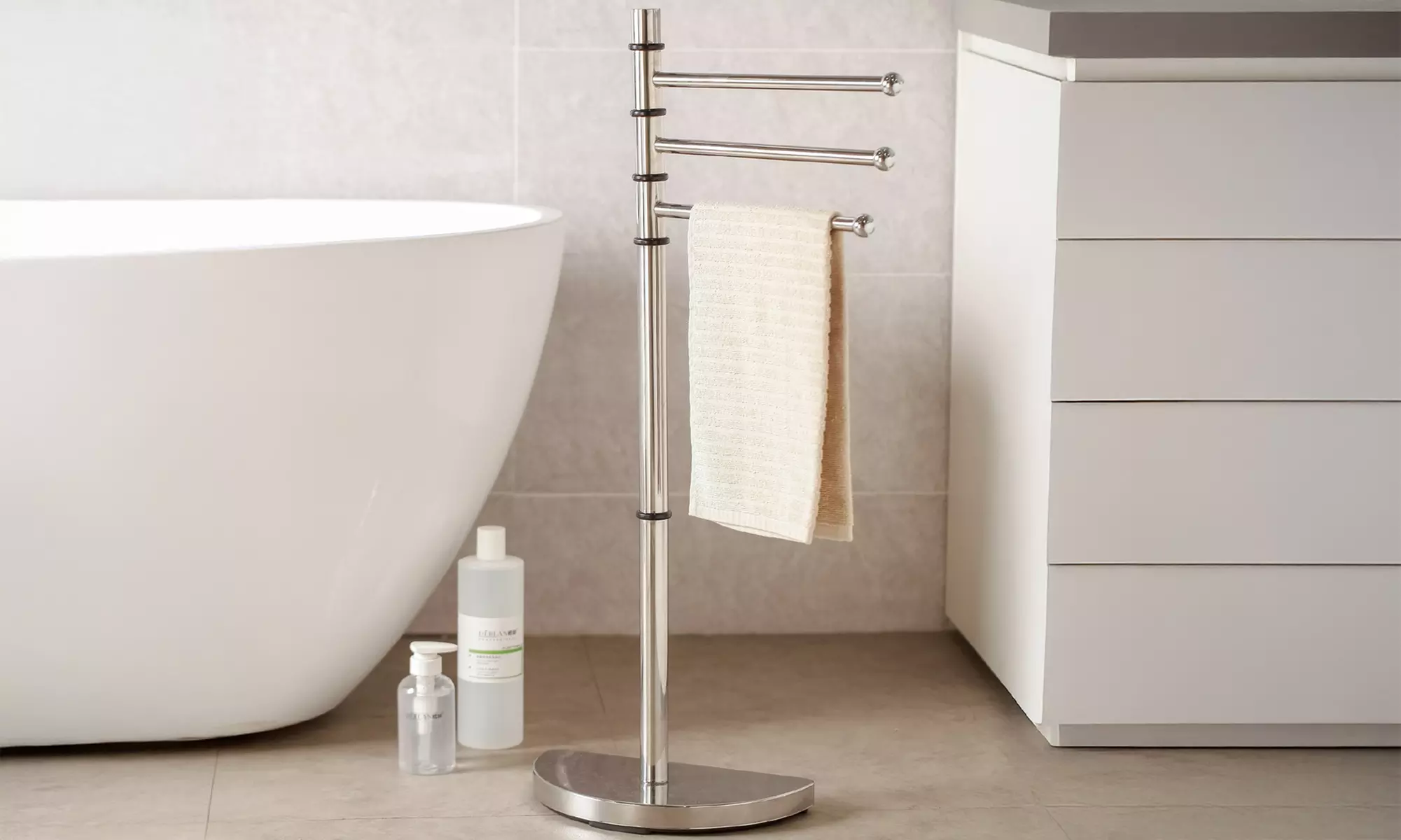 Accessoires de salle de bain en acier inoxydable