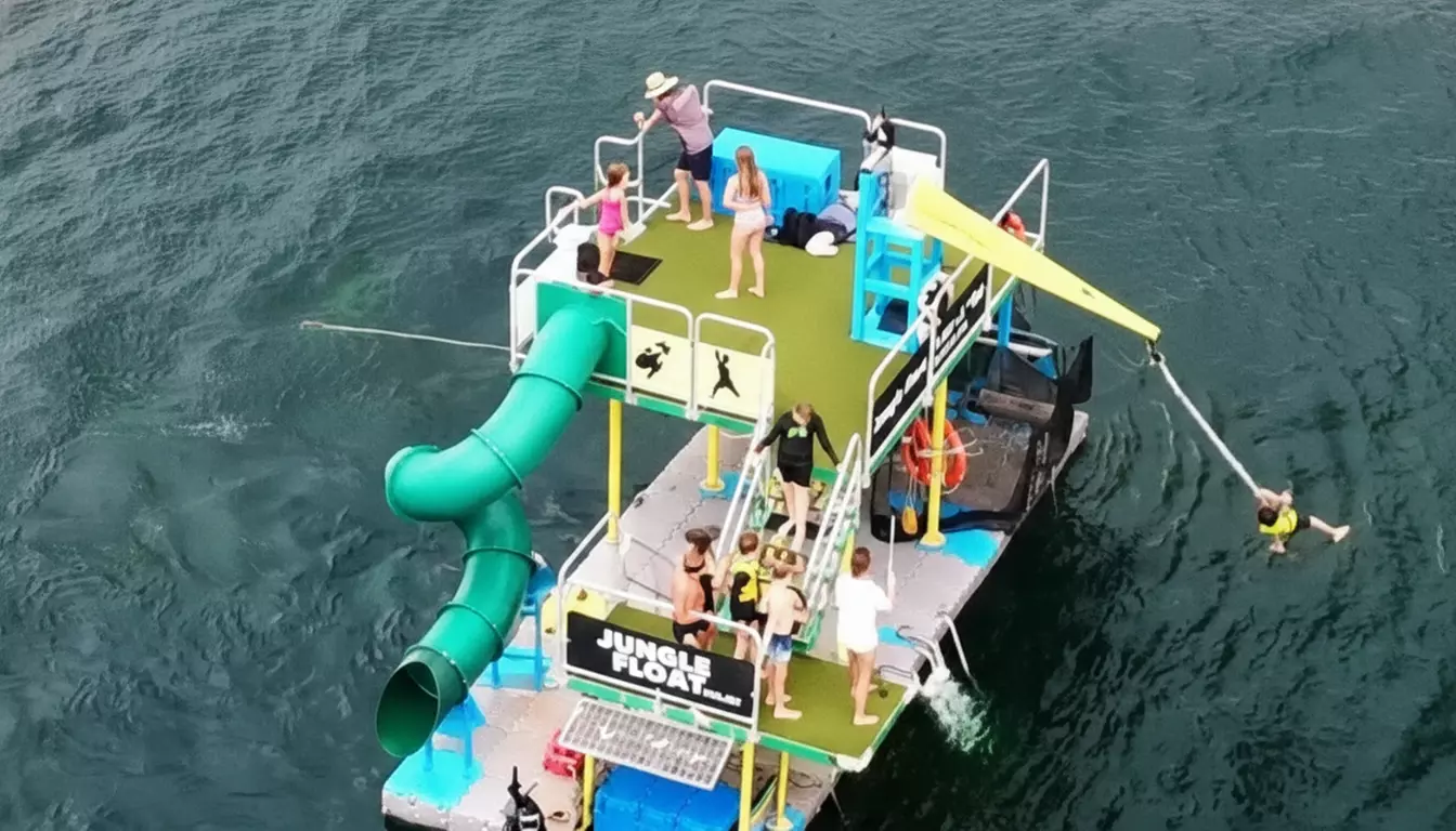 Sydney's Ultimate Floating Playground: Jungle Float Adventure