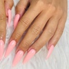 Image 2: Full Acrylic or Hard Gel Nail Extensions with Polish Options and More