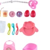 Image 3: 15 Pieces Miniature Baby Doll Play Set 