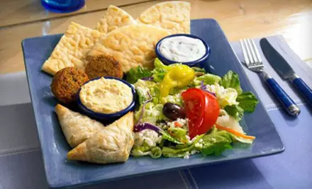 $10 for $20 Worth of Casual Greek Food and Drinks at Dino’s Gyros - Primary Image