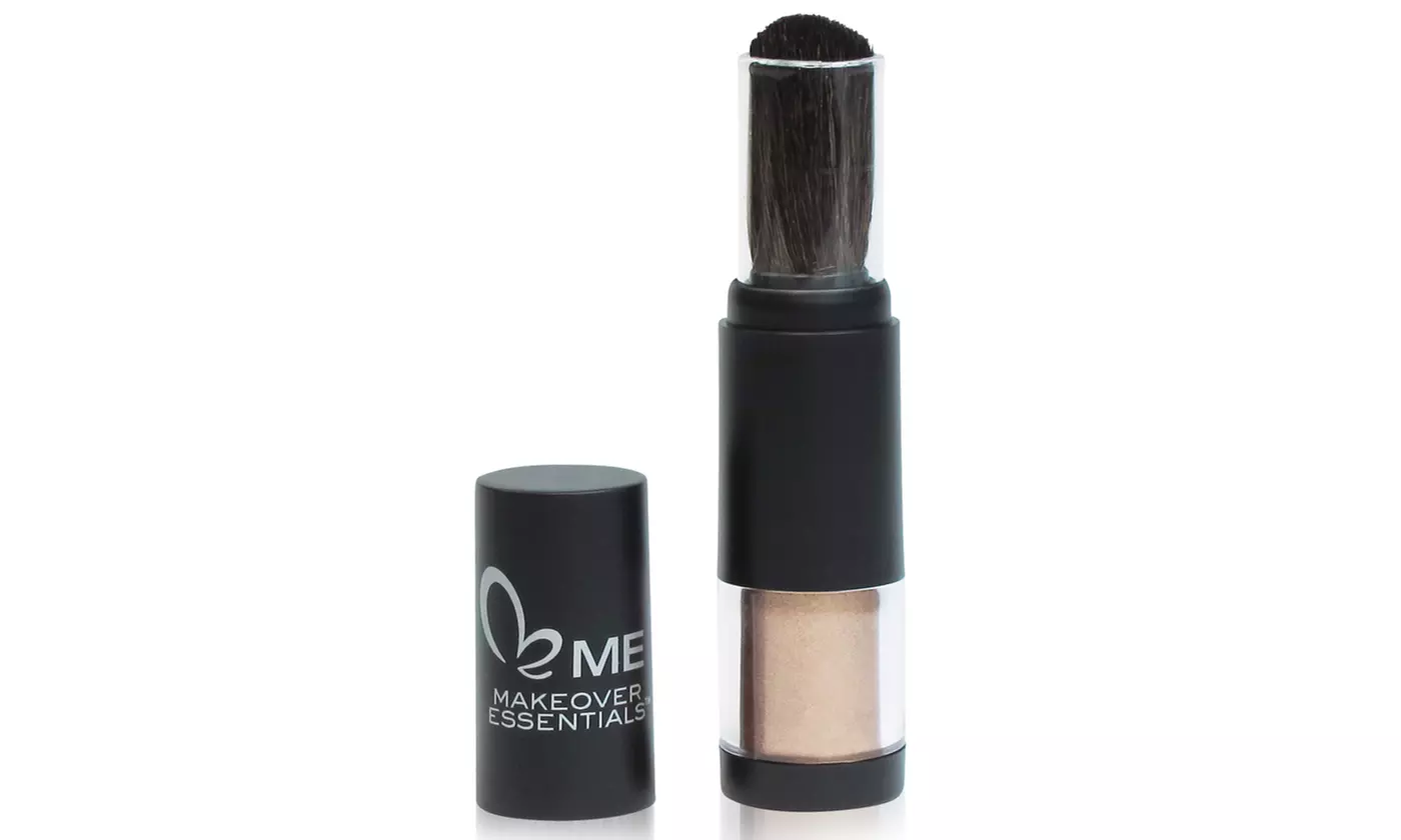 Makeover Essentials Shimmer Powder Brush in Bronze - Primary Image