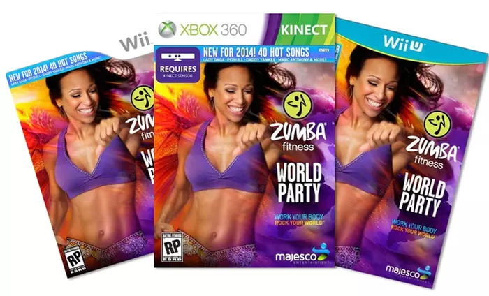 Zumba Fitness World Party for Xbox 360 Kinect, Wii U, or Wii from $26.99–$39.99. Free Returns. - Primary Image
