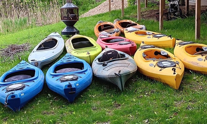 Image 2: Two or Four Hour Single Kayak, Tandem Kayak, or Pedal Boat Rental  