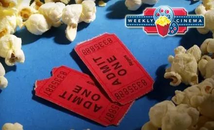 $30 for Six Movie Tickets from Weekly Cinema (Up to $60 Value) - Primary Image