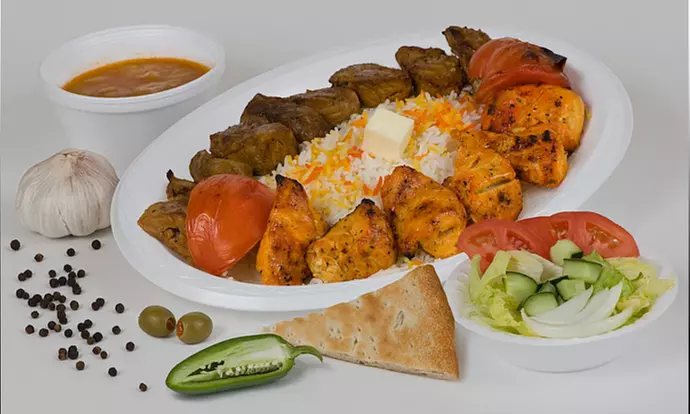Middle Eastern Food for Two or Four at Friends Kabob(Up to 40% Off) - Primary Image