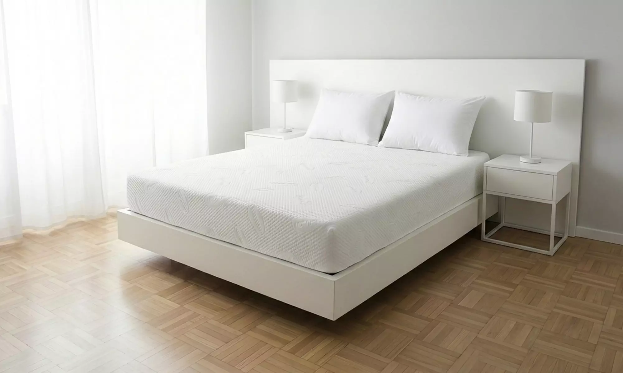 1 odre 2x Kissenbezug oder Matratzenauflage mit Massage-Effekt in Weiß - Primary Image