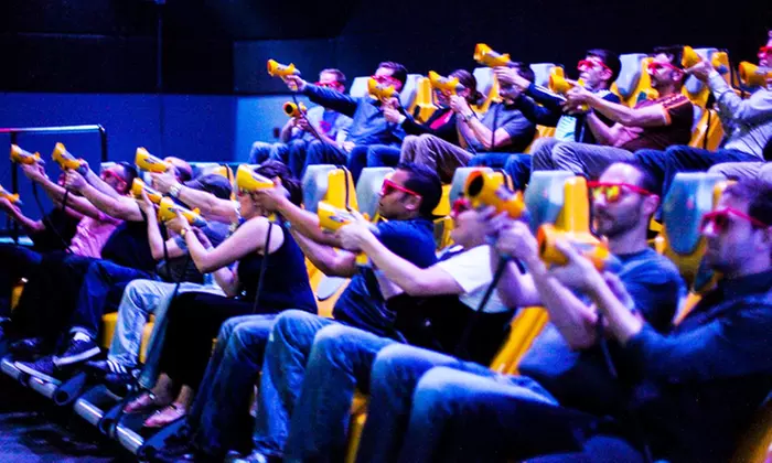 Interactive Laser-Shooting Experience for 2, 4, or Up to 15 at 7D Experience (Up to 56% Off) - Primary Image