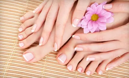 $15 for Choice of Facial, Acrylic Nails, or Mani-Pedi at Versalles Salon & Spa - Primary Image