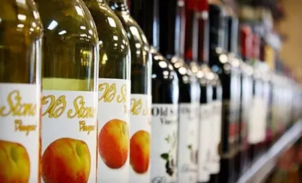 $25 for Two Full-Selection Wine Tastings and Two Souvenir T-Shirts at Old Stone Winery in Salisbury ($50 Value) - Primary Image
