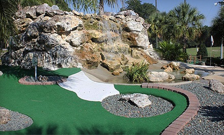 Sports Outing with Mini Golf, Driving Range, and Batting Cages for Two or Four at Tree Tops Golf - Primary Image