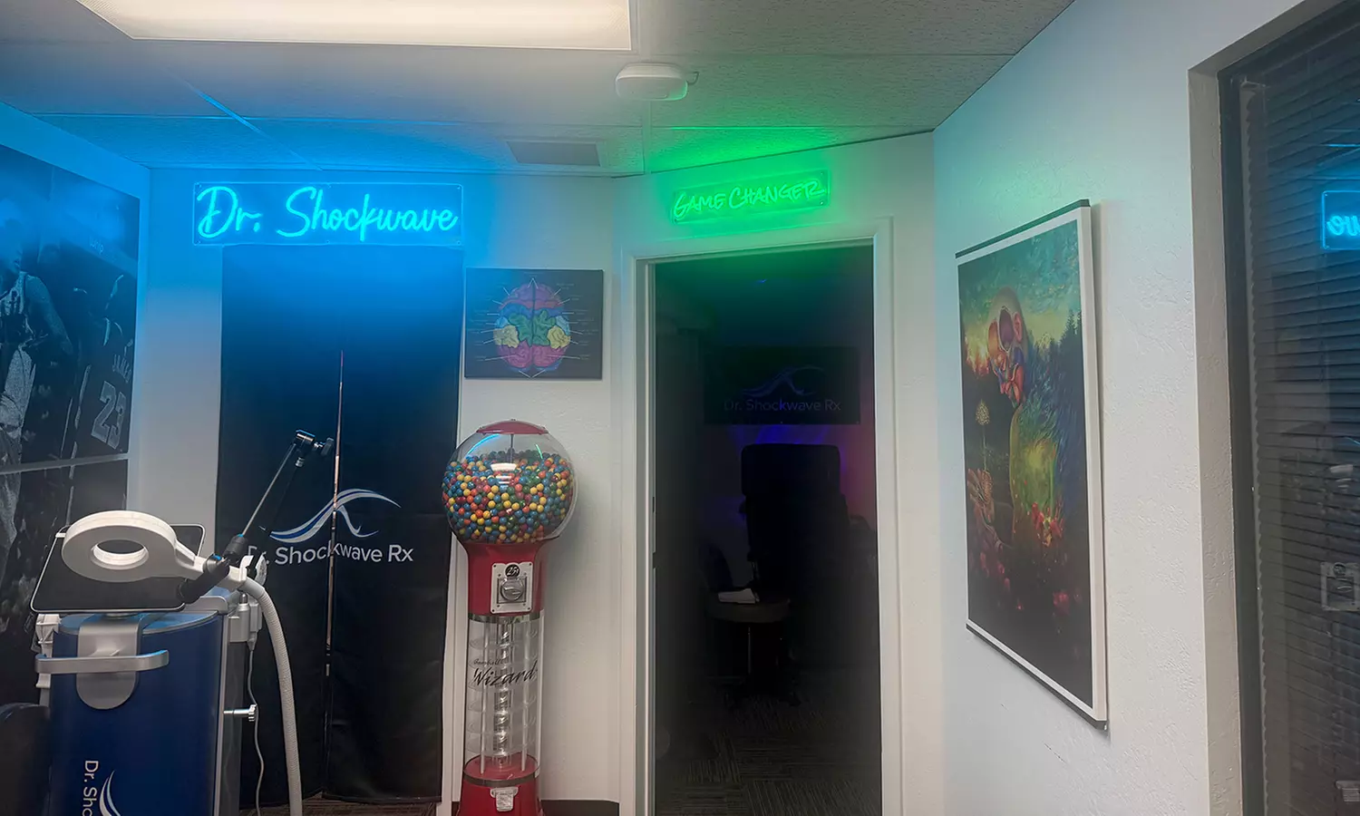 Unwind with 60-Minute Massage or Try Shockwave Therapy