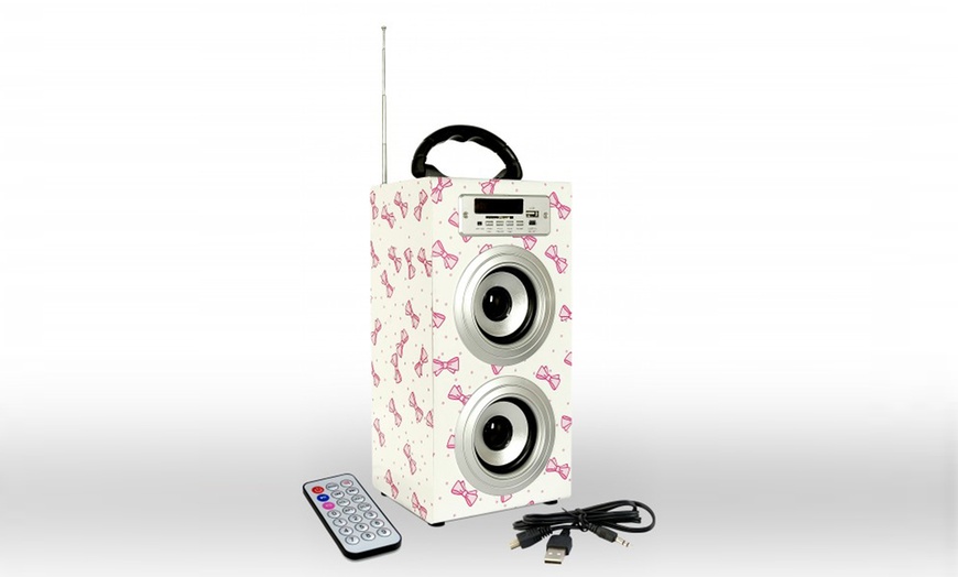 Image 13: Double Boom Box Speakers