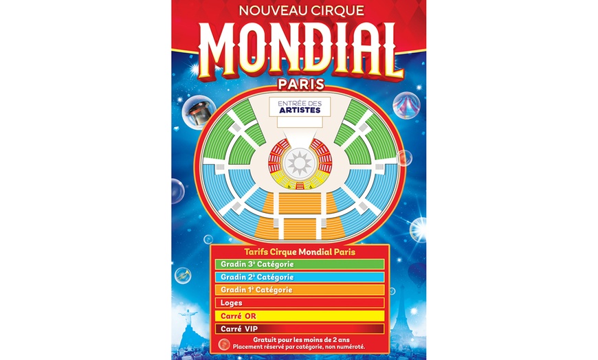 Image 5: Place pour "Le Cirque Mondial à Paris"