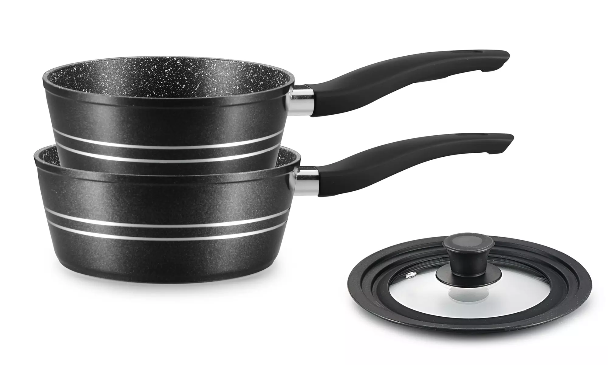 Royalty Line 2er- oder 3er-Set Gussaluminium-Kasserollen