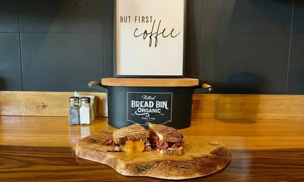 Grab the Burgers, Sandwiches, Fries & $50 Food & Drink Credit Option