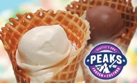 $5 for $10 Worth of Treats at Peaks Frozen Custard - Primary Image