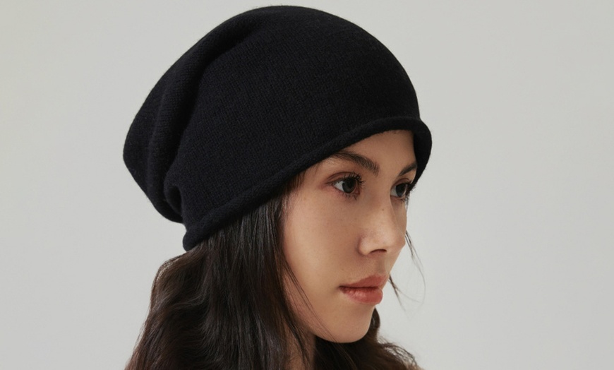 Image 9: 1 of 2 warme en stijlvolle wollen beanies