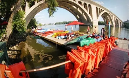 Five Individual 60-Minute Kayak or Canoe Rentals, or One 90-Minute Twilight Paddle Tour from Jack's Boathouse (Up to 51% Off)  - Primary Image