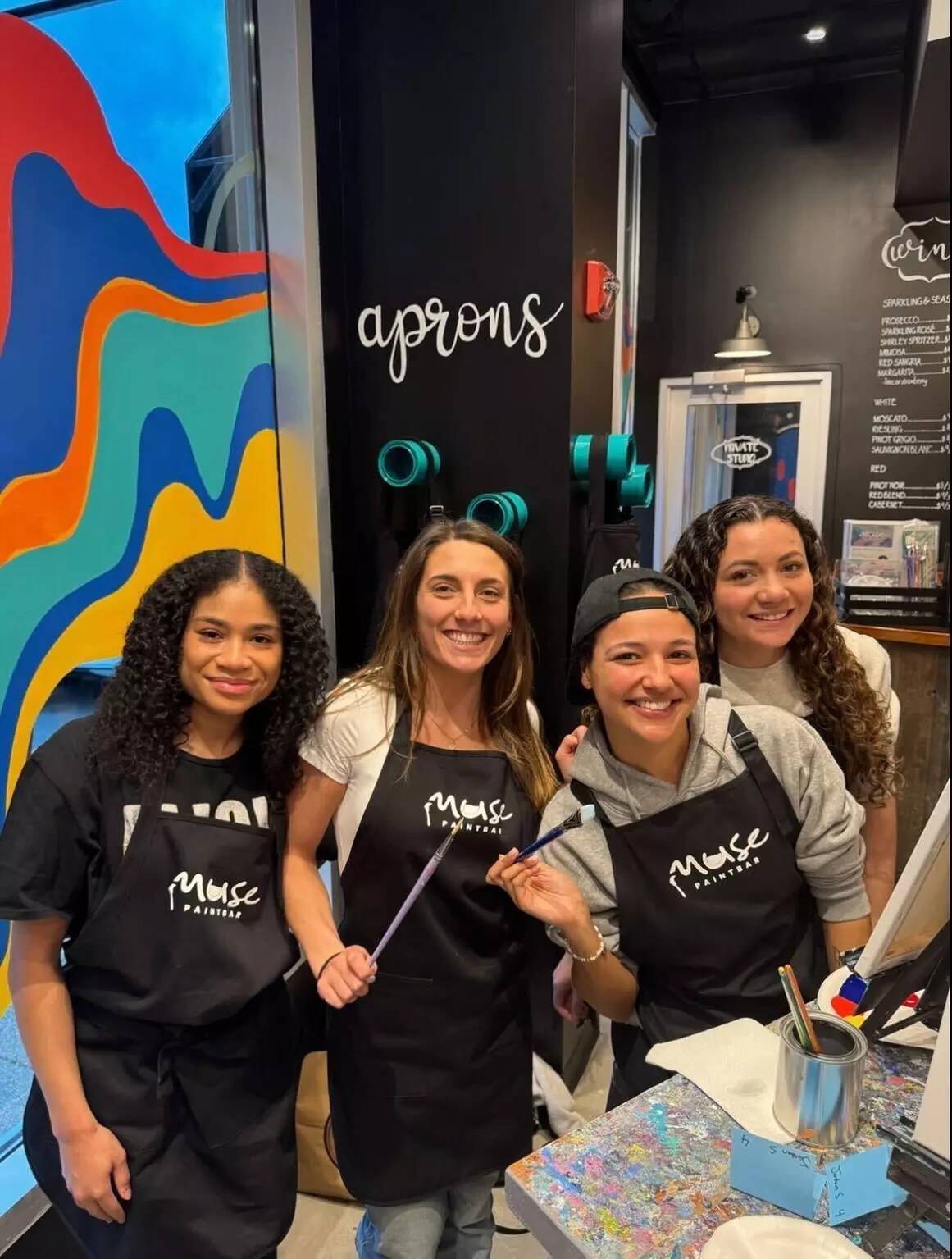 Paint and Sip Experience for Two or Four at Muse Paintbar: Nashville