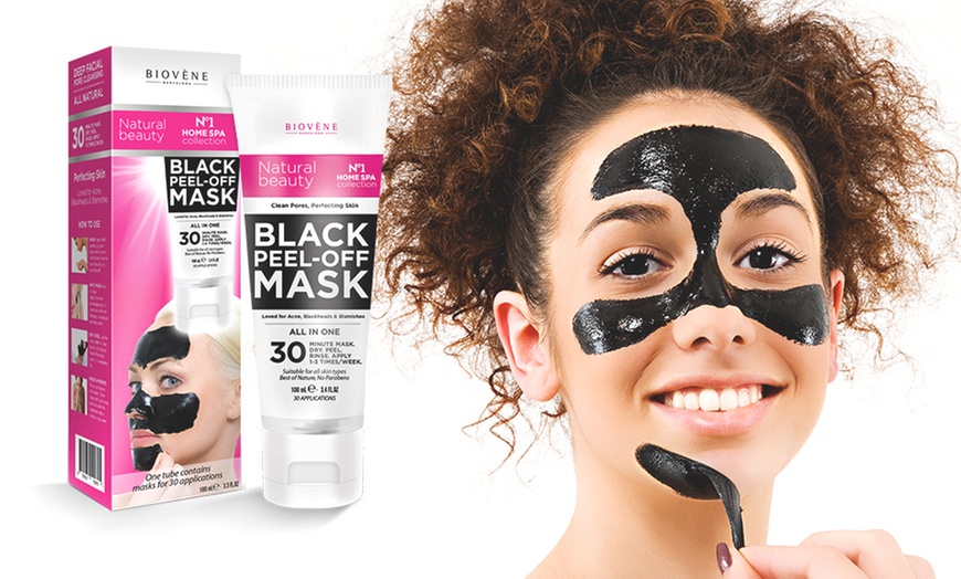 Image 1: Black Peel-Off Mask