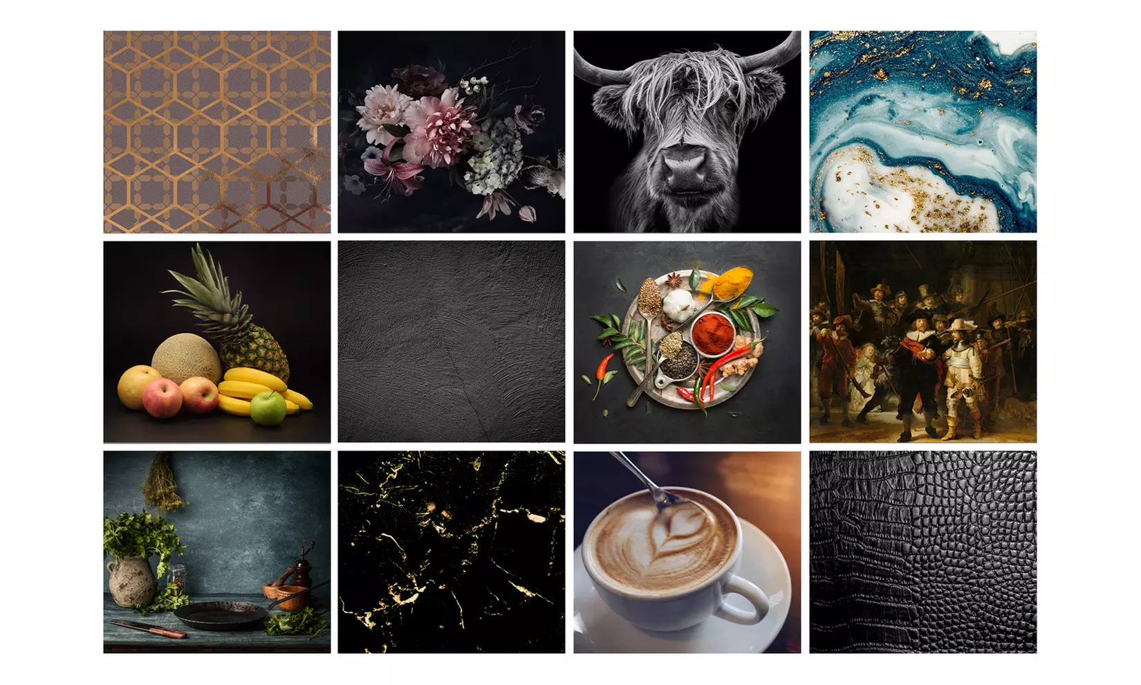 Kies een inductiebeschermer met een collectiebeeld dat bij jou past