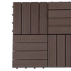 Image 11: Up to 50 Packs of Non-Slip Decking Tiles - Grey or Brown