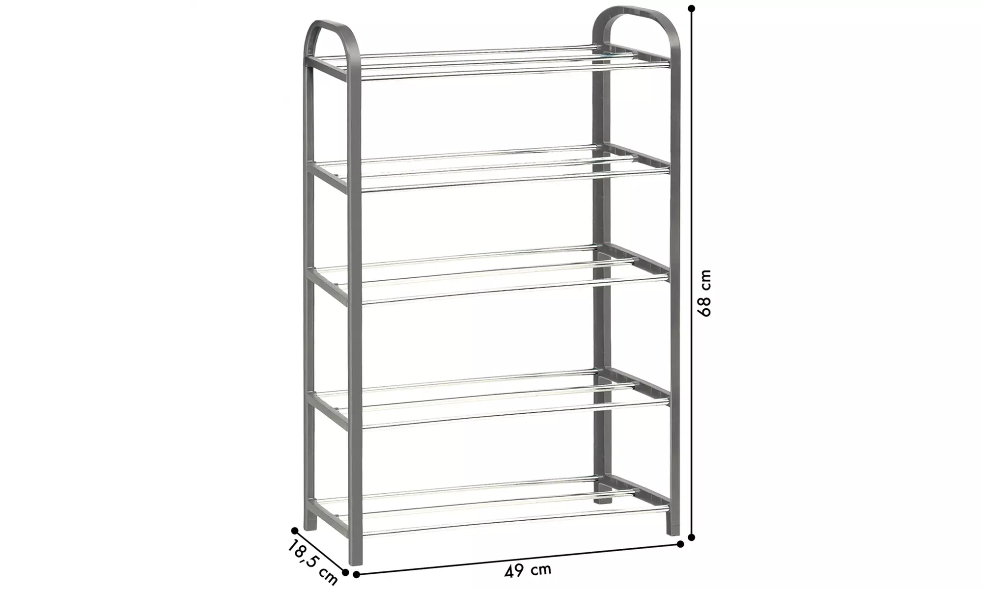 Scarpiera in metallo