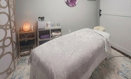 80-Minute Pampering Package: 40-Minute Swedish Massage + 40-Minute Anti Aging Facial - Purple Stones Family Wellness & Beauty Spot