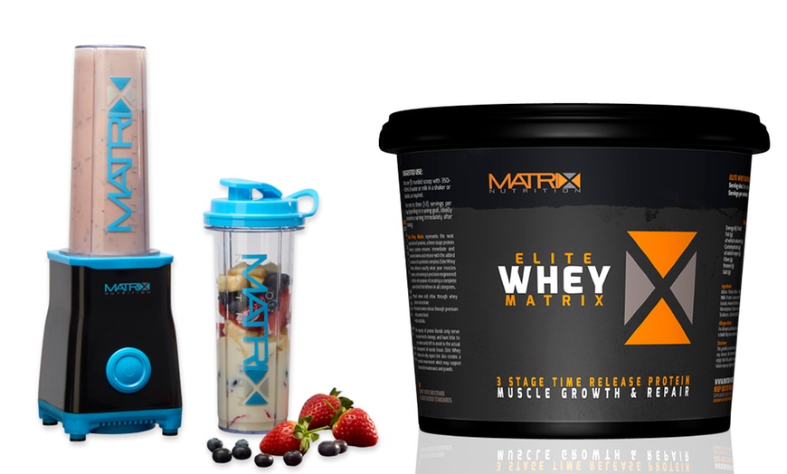 Image 4: Blender With Optional Whey or Protein