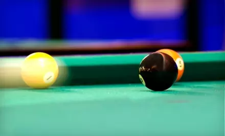 $15 for Three Hours of Billiards and $15 Worth of Snacks and Drinks at Clicks Billiards (Up to a $47 Value). - Primary Image