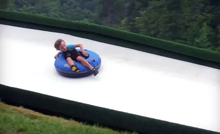 Zipline and Dry-Snow Tobogganing or Tubing for One, Two, or Four at Cherokee Valley Ranch in Jasper (Up to 59% Off)  - Primary Image