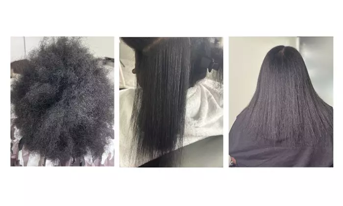 Transform Your Look: Shampoo, Deep Condition, Blow Dry and Silk Press