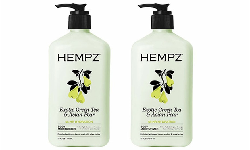 Image 10: Hempz Herbal Body Moisturizer Lotion 17oz each (2 or 3 Pack) 
