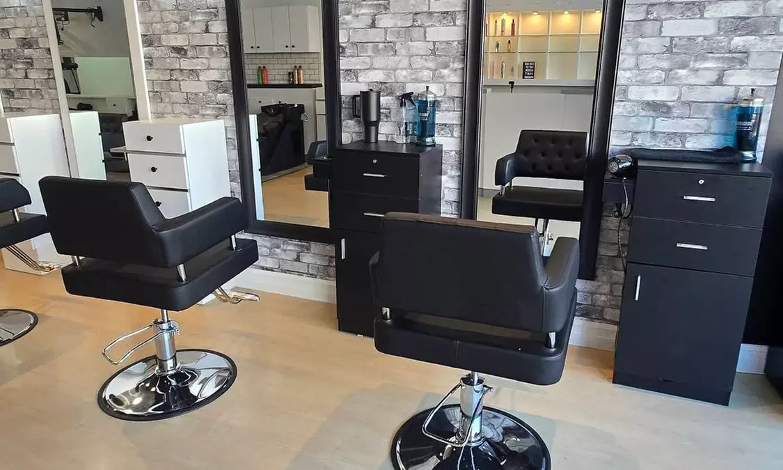 Get Haircut, Conditioning, Blowout, w/ Optional Single Process Color