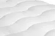 Surmatelas Nuage en microfibre, permettant d'apporter un confort supplémentaire, doux et moelleux au matelas, Sampur - Second Medium