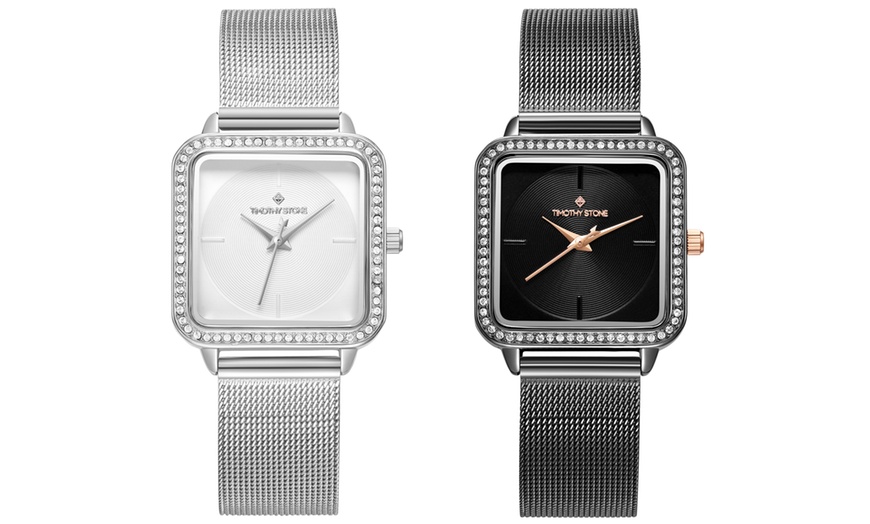 Image 8: Women's Square Wrist Watch