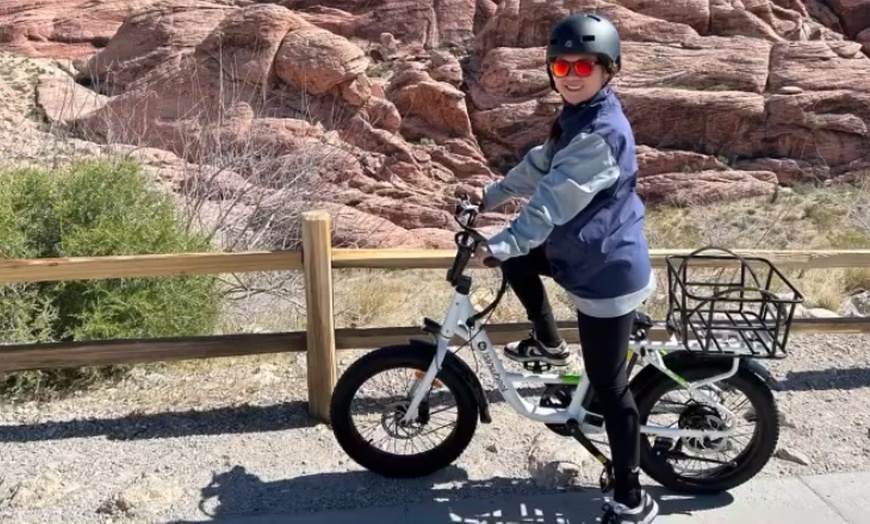 Image 4: Explore the Red Rock Canyon with E-Bike Tour - Full Day (8-Hours) 