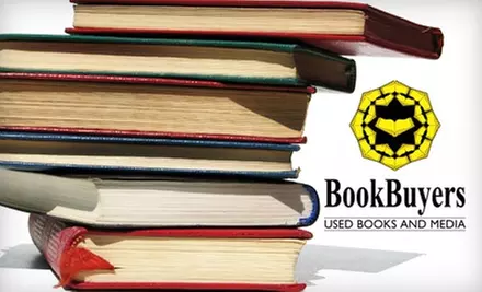 $12 for $25 Worth of Used Books, DVDs and More at BookBuyers in Mountain View - Primary Image