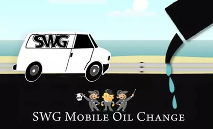 $17 for an On-Location Oil Change from SWG Mobile Oil Change - Primary Image