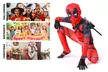 Kinder Deadpool Superheldenkostüm in Größe nach Wahl - Second Medium