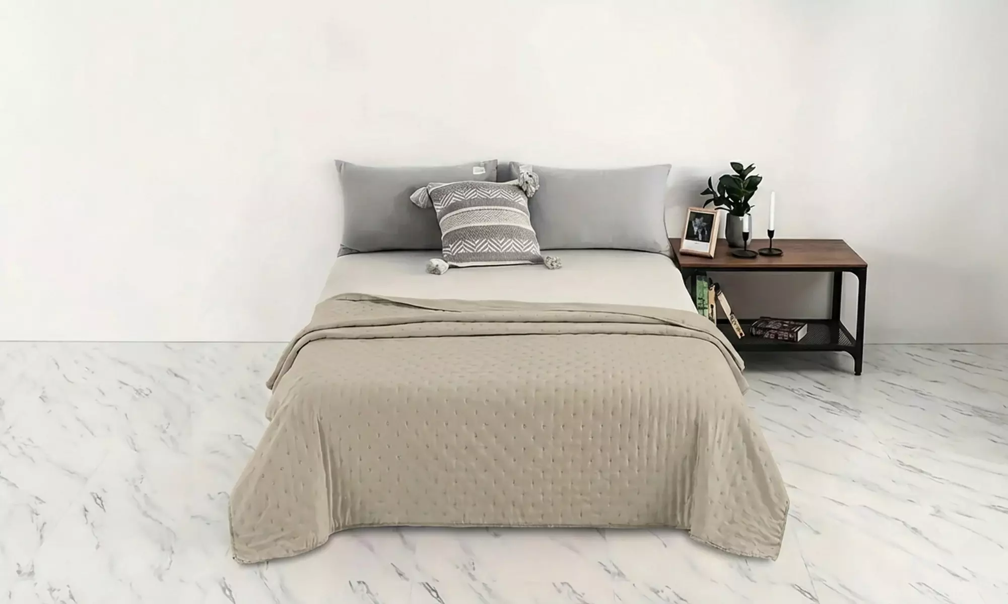 Couvre-lit matelassé Soft double