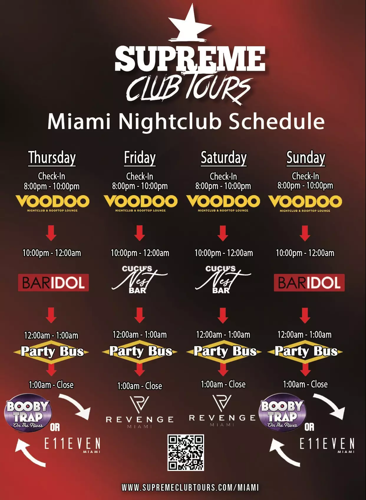 Miami Bar Crawl (With Party Bus)