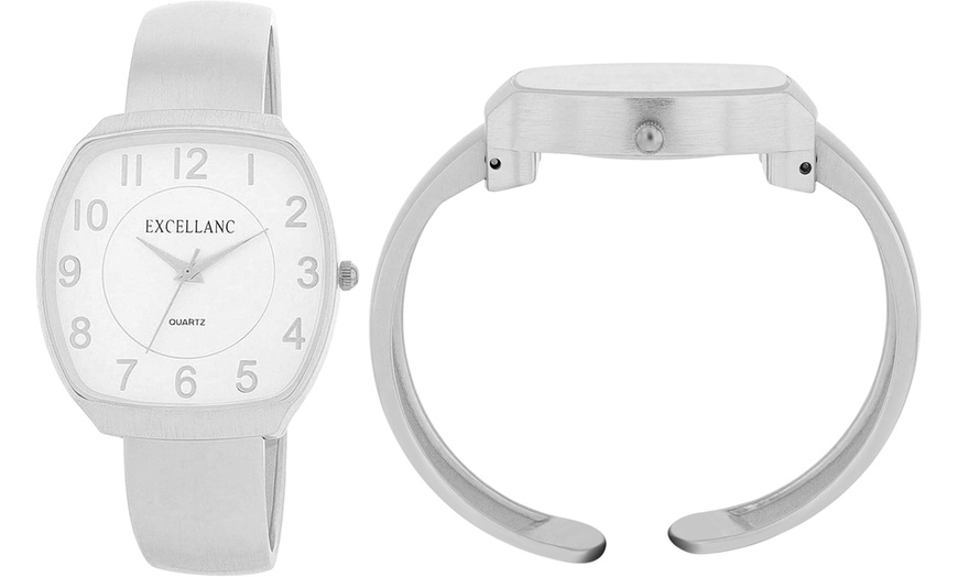 Image 7: Montre pour femme avec bracelet jonc Excellanc