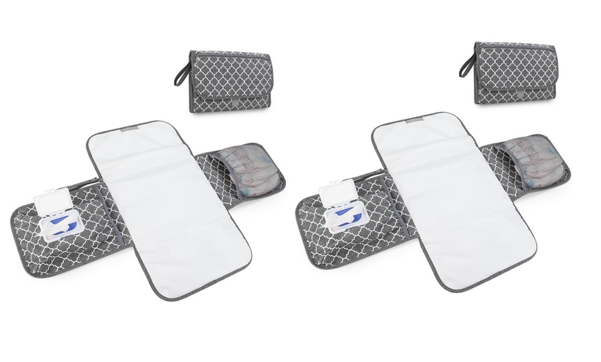 Image 5: One or Two Portable Nappy Changing Mats