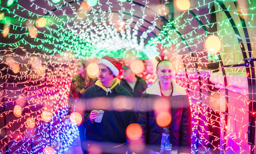 Image 29: Holiday Lights and Wine Walk Adventure for Two at Coastal Christmas