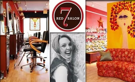 $50 for $100 Worth of Partial Highlights from Red 7 Salon - Primary Image