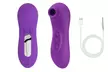 10 Frequency G-spot Stimulate Clitoral Suction Vibrator with Heating Shaft - Second Medium